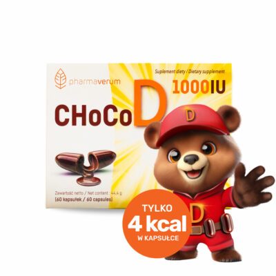 ChocoD 1000IU 60 kaps.